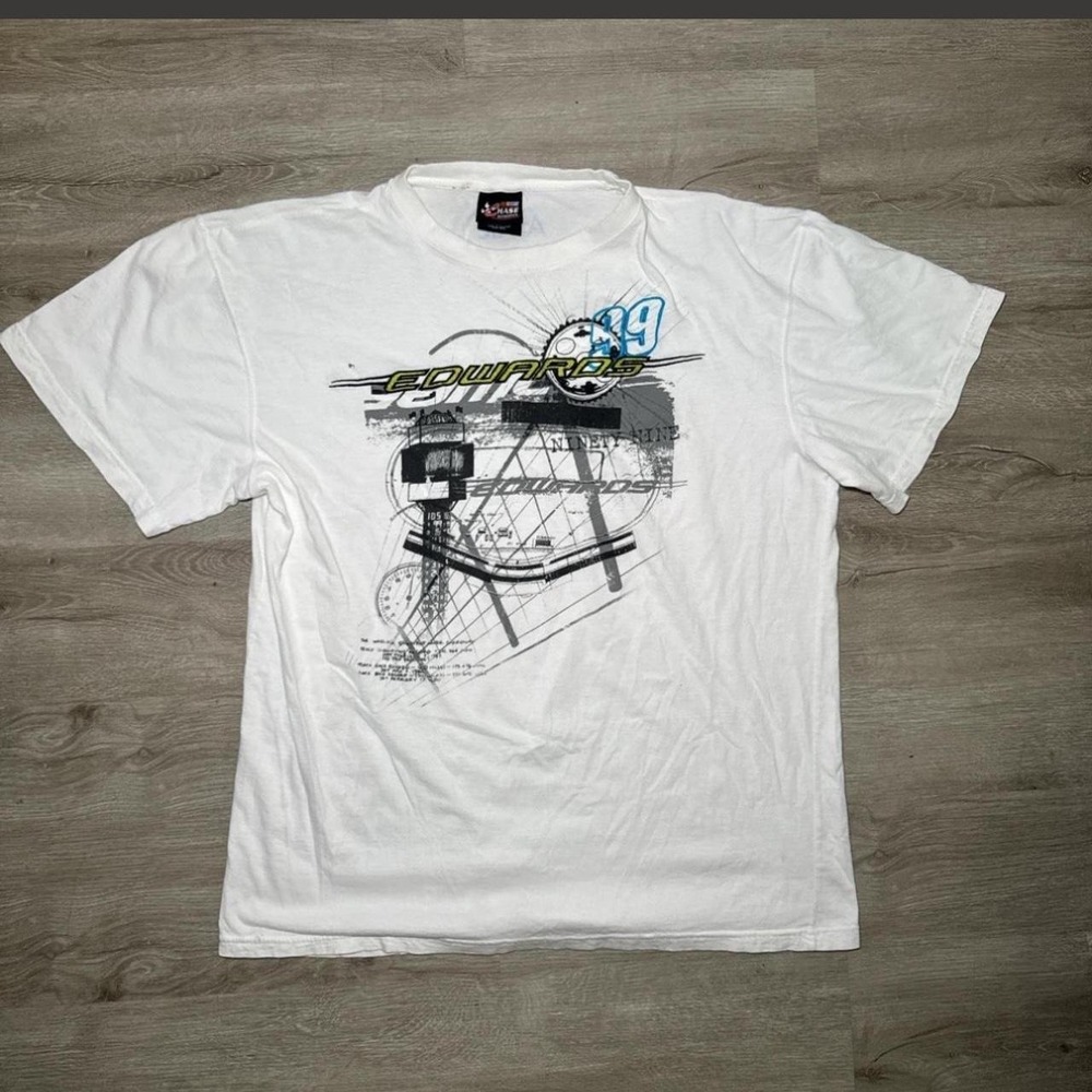 NASCAR Tony Stewart Racing white t-shirt